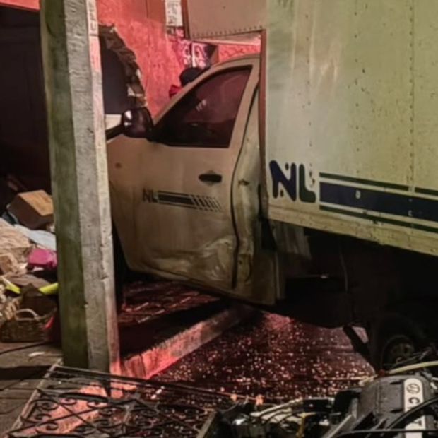 El accidente se registró en la calle Emiliano Zapata en la colonia San Miguel.
